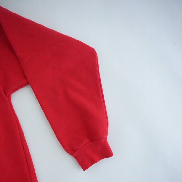 Vintage Northern Reflection Red Embroidered Christmas Collared Sweater M - Picture 5 of 11